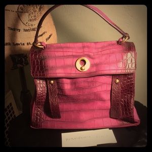 Yves Saint Laurent Suede Handbag